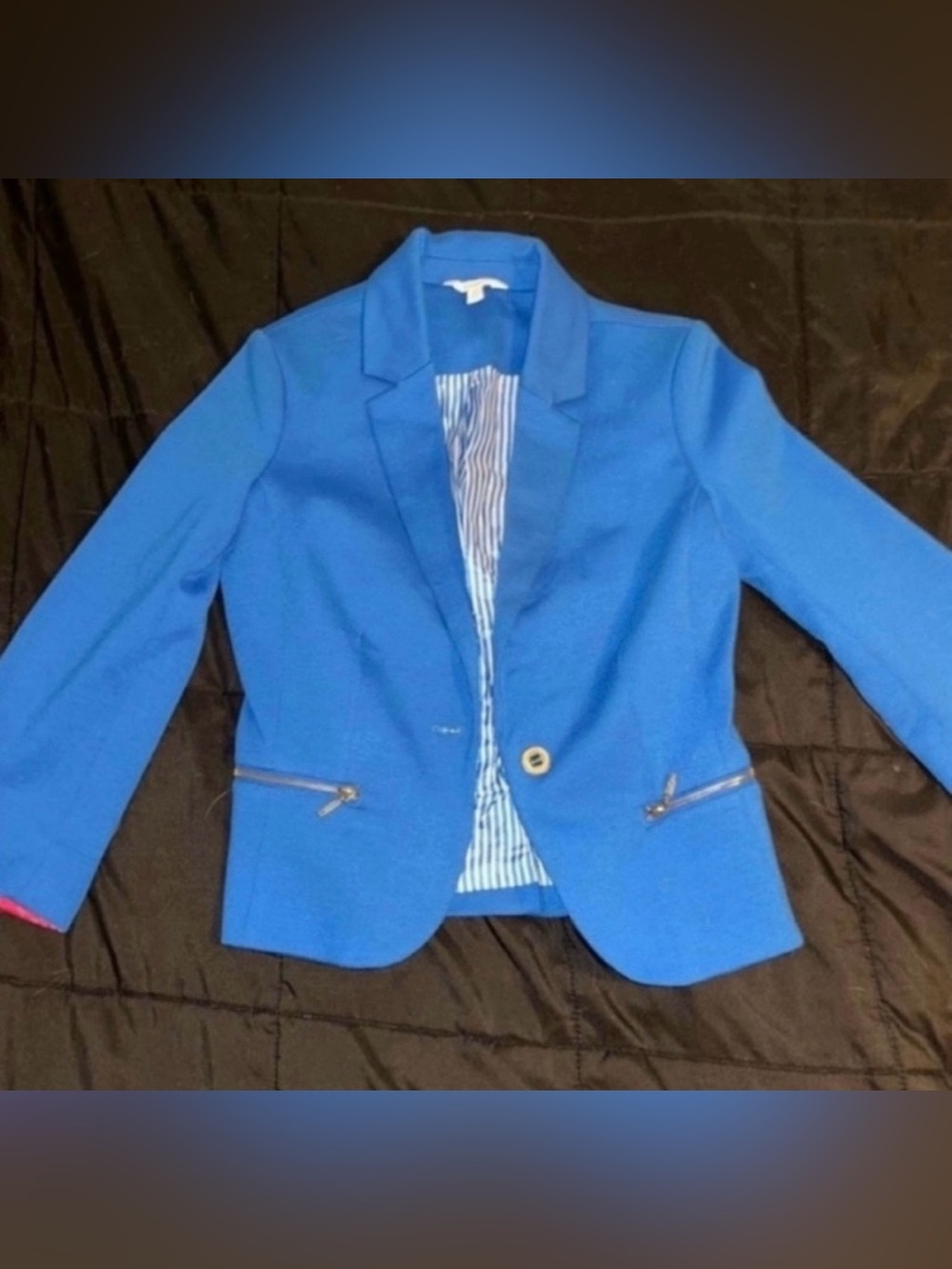 Candie’s Royal Blue Women's Blazer Jacket